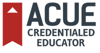 ACUE Certificate in Effective College Instruction badge